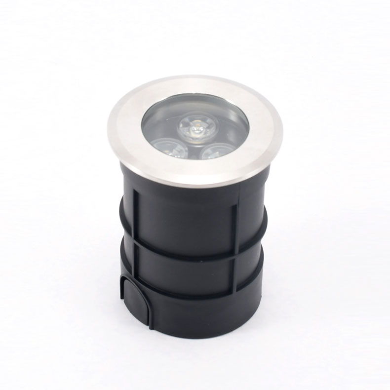 Recessed Mini LED Underground Light IP68 Small Underwater Light, 60° Beam Angle